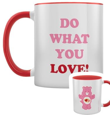 Pyramid International Care Bears (Love-A-Lot Bear) Coloured Inner Mug - 10Oz / 315Ml Ceramic Mug - One Size