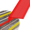 ZTZBFGM Rouge,78.74in, Nez De Marche Profilé D'escalier, Nez De Marche Profil d'angle PVC Autoadhésif D'escalier-Protection, Baguette d'angle De Protection,D'escalier-Protection