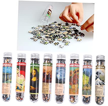 Yardwe 150Stücke Teile Mini Puzzle Set Für Erwachsene Kreatives Lernspielzeug Intelligentes Stressabbau Für Erwachsene