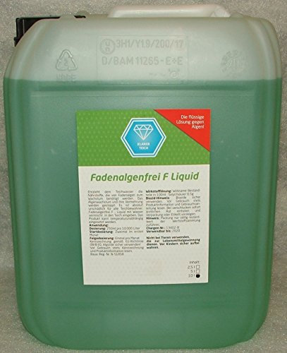 Fadenalgenfrei F Liquid 20 Liter, Fadenalgenvernichter, Algenvernichter, Algenstop, Algenmittel