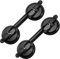 FCHO glas saugnäpfe heavy duty aluminium glashalter haken griff zu großem glas / boden gap fixer heben / moving glass schwarz-02