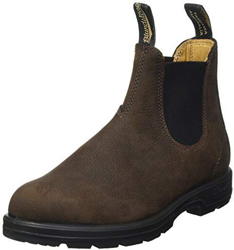 Blundstone Classic 550 Series, Stivali Chelsea Unisex-Adulto, Brown Nubuk, 44 EU