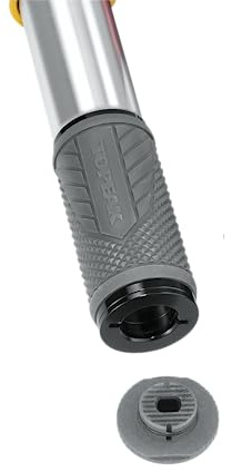 Topeak Pct Kappe F/R-Rakete Mt Dia 27,5 mm Cap, grau, Einheitsgröße