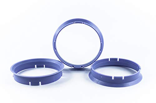 Zentrierringe Distanzringe Ringe 4 Stk 70,0mm auf 66,6mm Alufelgen Felgen Kunststoff
