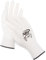 Alfa 24 Paar Malerhandschuhe weiß Größe 9 - L Profi-Qualität PU-beschichtete Nylon-Feinstrickhandschuhe, gefühlsecht und sehr gutes Fingerspitzengefühl