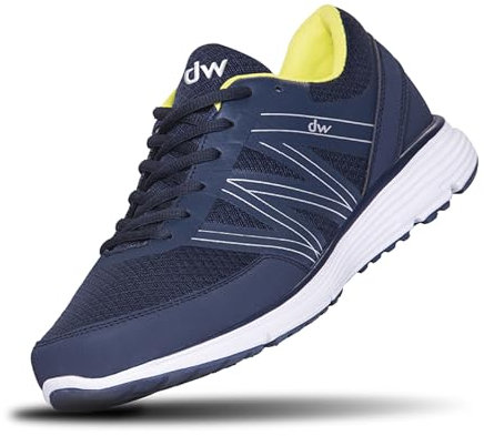 Scarpe Ortopediche Larghe Uomo - Scarpe in 3 Diverse larghezze con Suole Extra Large - Scarpe Senza Cuciture per Diabetici, Piedi Larghi Hallux Piedi Gonfi - DW Scarpe di diawin - Morning Blue