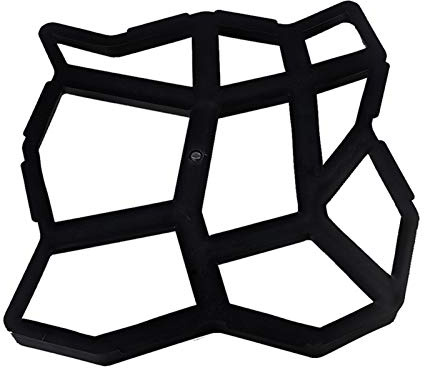 YGLONG Pflasterform Garten Pavement Mold Garden Walk Pavement Betonform DIY manuell Pflaster Cement Brick Stone Road Betonformen Pfad-Mate Betonformen Gießform Garten