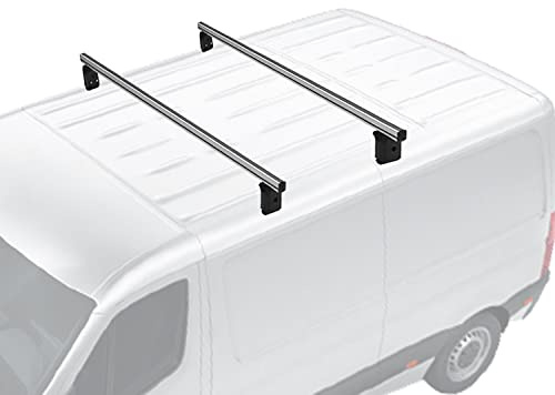 OMAC Menabo Dachträger für VW Caddy 2003-2011 Aluminium Silber | Querträger, Grundträger