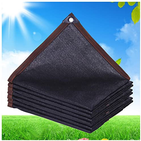 Sonnensegel 5x5 Meter Rechteckig Wasserdicht,Schattiernetz 50-65% UV Schutz für Terrasse, Atmungsaktiv Kühlend,für Gewächshaus Garten Balkon Pool und Terrasse