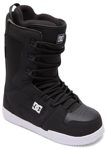 DC Phase Men's Snowboard Boots - Black/White, 10