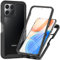 XINYEXIN Funda para Honor X8 4G (6.7), Protector de Pantalla Incorporado [360 Grados Antigolpes] Rugged Bumper Transparente Carcasa Case Cover - Negro