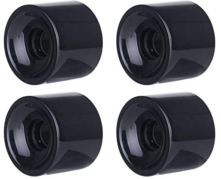 BESSTUUP 4 x langlebige Skateboard-Räder, Hochleistungs-Longboard-Rollen, solide 65 x 50 mm PU-Rolle für Cruiser, Longboard, Skateboard, Reparaturpflege