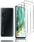 Kziwii 3 Piezas Protector Pantalla para Xiaomi Mi 10T Pro 5G Vidrio Templado, Dureza 9H, Antihuellas, Sin Burbujas, Antiarañazos, Cristal Templado Alta Definicion