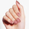 DANNI & TONI Semi Cured Gel Nail Strips,Foil Stamping Soft Self-Adhesive Gel Nail Stickers,Salon-Quality Gel Nail Polish Strips (Rose Gold) 28Pcs