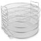 GBACHOOSE Dehydrator Rack for Ninja Foodi AG300 Grill, Air Fryer Rack 5 Stackable, tainless Steel Stand Accessories Compatible with Ninja Foodi Pressure Cooker and Air Fryer 8 Quart