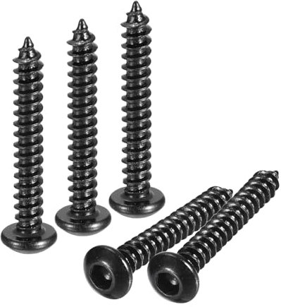 QUARKZMAN Viti Autofilettanti a Esagono Incassato, M3 x 20mm Viti in Acciaio al Carbonio, Set Viti e Dadi Acciaio al Carboni 50pz