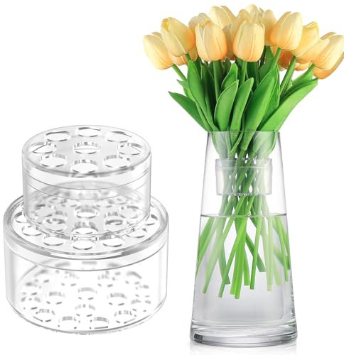 2 Blumenhalter der Vasenspiralstielhalter Sorgt dafür DASS Sich Blumen Nicht Mehr Verbiegen und Sich Von Schwachen Stielen Verabschieden EIN für Blumenarrangement Enthusiasten