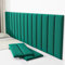 Aeovot Wandpaneele Gepolstert, Wandpolster Selbstklebend 23x70cm Gepolsterte Wandpaneele 6.86mm Schaumstoff Polster, für Wanddeko Schlafzimmer Wohnzimmer(Holy Green,4 pcs)