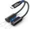 UGREEN Adaptador Magnético USB C a USB C 2 en 1 Adaptador de Auriculares Carga Rápida PD 60W 96Khz 24Bit Compatible con iPhone 16 15 Plus Pro MAX iPad Galaxy S25 24 MacBook Air Pro PS5 4 Xbox