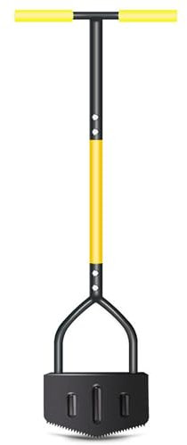 Garten Edger, Garten Edger Shovel - Sägezahn-Rasenkantenwerkzeughandbuch - Grasreinigungsschaber mit schwerer Stahlstahl, ergonomisches Schaufel -Gerät für Blumenbett -Grasreinigung