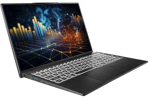 Captiva Notebook Power Starter I91-128 | Intel Core i7 1355U | 32GB DDR5 RAM | Intel Iris Xe Graphics | 2 TB SSD | 15.60 Zoll Full HD 60Hz | Windows 11 Home
