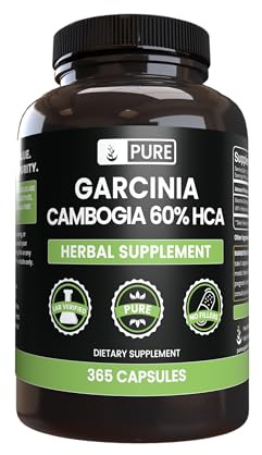 PURE ORIGINAL INGREDIENTS, Garcinia Cambogia Extract, 365 Capsules