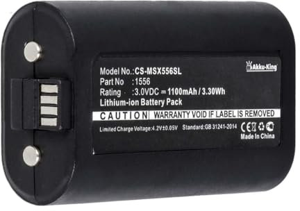Akku-King Akku kompatibel mit Microsoft 1556 - Li-Ion 1100mAh - für Xbox One Wireless Controller