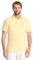 IZOD Herren Advantage Performance Kurzarm-Poloshirt Polohemd, Zitrone, L