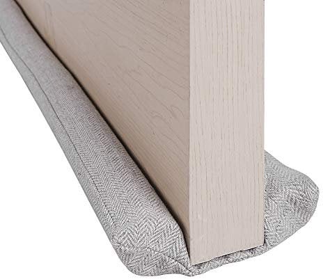 VISEMAN – Boudin de porte double face lavable en machine, 90 cm