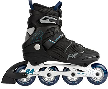 K2 Skates Herren Inline Skates F.I.T. 84 BOA, Grey - Blue, 30G0615.1.1.090