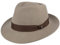 LIERYS City Filzhut - Wollfilzhut Damen/Herren - Hut aus Filz (Wollfilz) - Herrenhut wasserabweisend - Wollhut Packable - Bogarthut Sommer/Winter - Fedora beige S (54-55 cm)