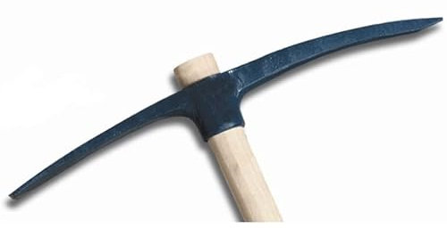 MERCIER - Pioche de terrassier 2,5kg oeil rond (sans manche) - MERCIER - 454