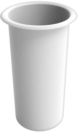 Ricambio interno in plastica per portafiori funerari diametro 7 cm - Altezza cm 14