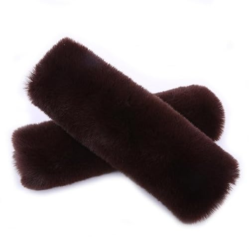 WEIQULIY 2-Pack di Cuscinetti Morbidi per Cintura di Sicurezza per Auto per 5 Series/6 Series/7 Series/700/8 Series/E9, Comodi Cuscini per Protezione del Collo e del Torace,B