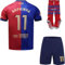RAWDEM Barca Raphinha 2024/2025 Home Football Soccer Jersey/Shorts Socks Gift Set for Children Youth Sizes (Rot, 24)