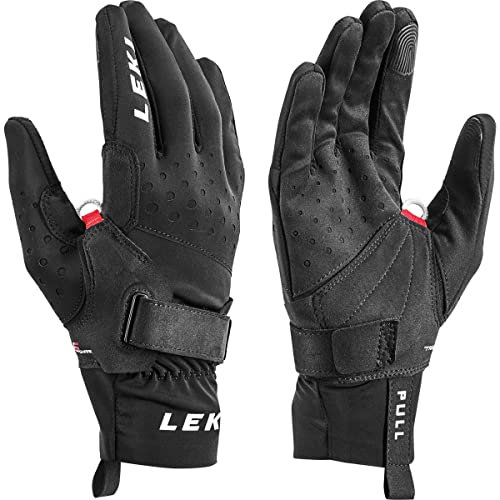 LEKI Unisex-Adult Sporting Goods, Schwarz/Rot, 6
