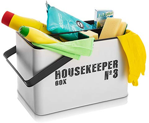 LIVIVO Enamel Coated Storage Boxes (Housekeeping Storage Box)