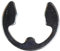 Top Industrieteile Sicherungsscheibe Stahl DIN 6799 E Clip 6/7 und 8 mm Nut 4 mm Sprengring Sicherungsringe Wellen-Durchmesser