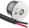 kenable 100V Heavy Duty Twin Core Speaker Cable 2x45x0.18mm 15A Black 100m [100 metres]