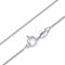 DALARAN Silver Chain for Women 16 Inch Sterling Silver Box Chain Necklaces 40cm