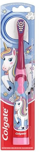 Colgate Kids Battery Powered Toothbrush, Unicorn, 1 Count