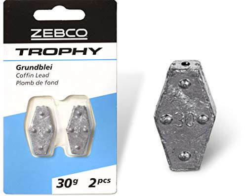 Zebco 50g Trophy Grundblei 2 Stück