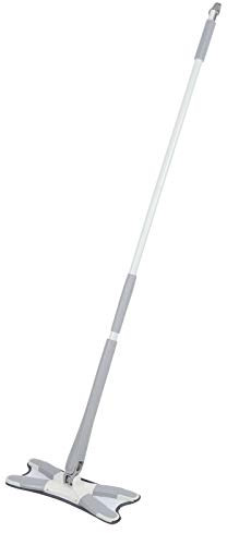 X-type Flat Floor Mop, Mop with Self Wringing with Manual Extrusion Household Floor Mop Pad for Floor Cleaning Home Kitchen Hardwood