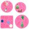 OTTYMO 4Pcs Silicone Fondant Cake Moulds 30 Pattens Christmas 3D Silicone Baking Moulds Snowflake Christmas Tree Elk Santa Candy Chocolate Molds for Xmas Birthday Supplies Desserts Cake Decoration
