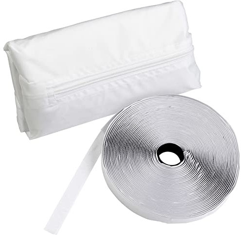 Sichler Haushaltsgeräte Türabdichtung: Universal-Schiebetür-Abdichtung für mobile Klimaanlagen, Klettband (Klimaanlage Schiebetür Dichtung, Türabdichtung Klimaanlage, Fensterabdichtung)