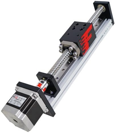 FUYU FSK40 Linearantrieb Linearführung Kugelumlaufspindel CNC Nema 23 Schrittmotor 100mm Stroke