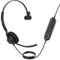 Jabra Engage 40 Wired Mono Headset with Inline Call Control, Noise-Cancelling 2-Mic Technology, and USB-C Cable - works with all leading Unified Communications platforms such as Zoom, Unify - Black