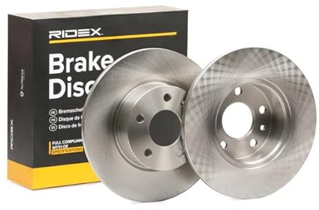 RIDEX 82B0054 Disco freno Posteriore senza viti/bulloni Compatibilità con ALFA ROMEO 147 937