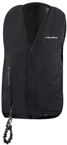 Helite Zip'IN 2.0 Airbag Vest (XS + 5 cm Longer), black, 34