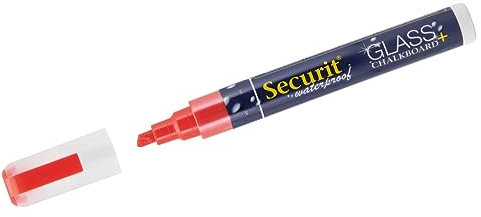 Contacto Kreidemarker, 2-6 mm, WEIß Variante Rot